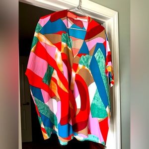 ABSTRACT BLOUSE. EUC. LOVED THIS SO MUCH!